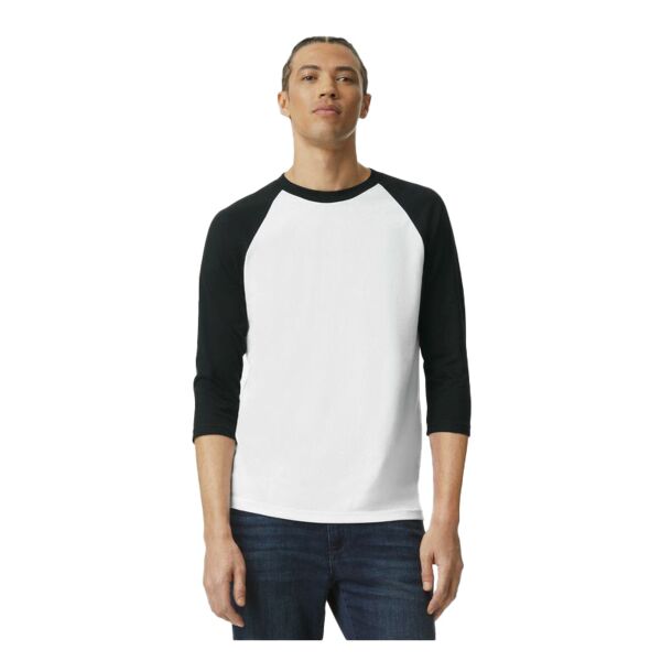 Adults CVC Raglan Tee Shirt Thumbnail