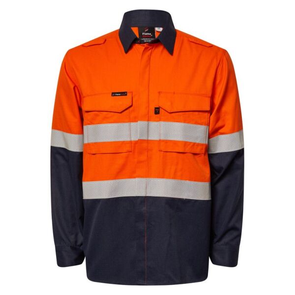 Inherent Hi Vis Reflective Shirt with Gusset Sleeves Thumbnail