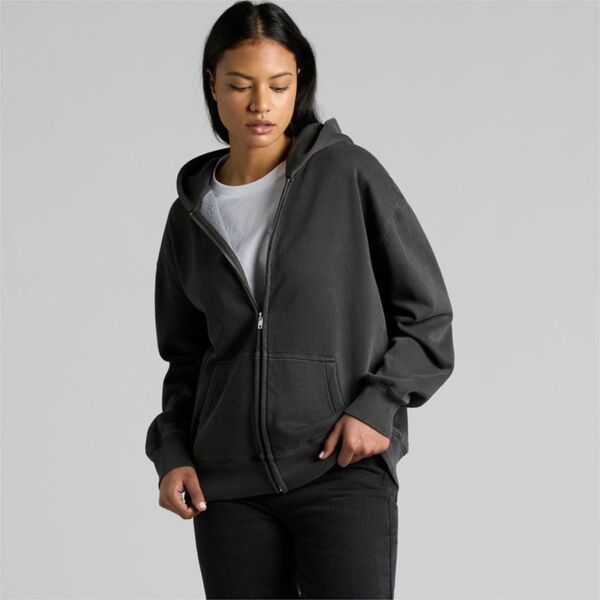 Womens Relax Faded Zip Hood Thumbnail