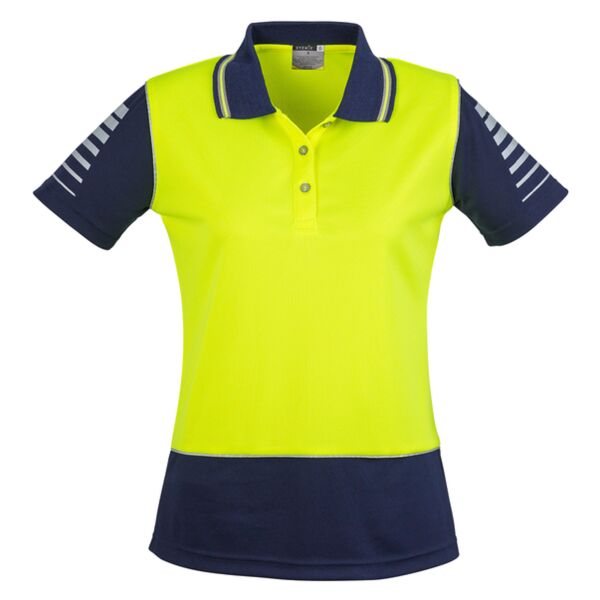 Womens Hi Vis Zone Polo Thumbnail
