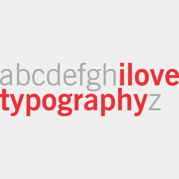 I Love Typography Thumbnail
