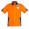 Mens Hi Vis Squad Short Sleeves Polo Thumbnail