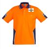 Mens Hi Vis Squad Short Sleeves Polo Thumbnail