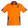 Mens Hi Vis Squad Short Sleeves Polo Thumbnail