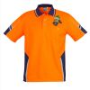 Mens Hi Vis Squad Short Sleeves Polo Thumbnail