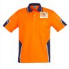Mens Hi Vis Squad Short Sleeves Polo Thumbnail