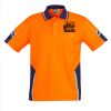 Mens Hi Vis Squad Short Sleeves Polo Thumbnail